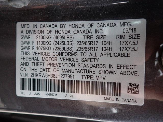 used 2018 Honda CR-V car, priced at $20,787