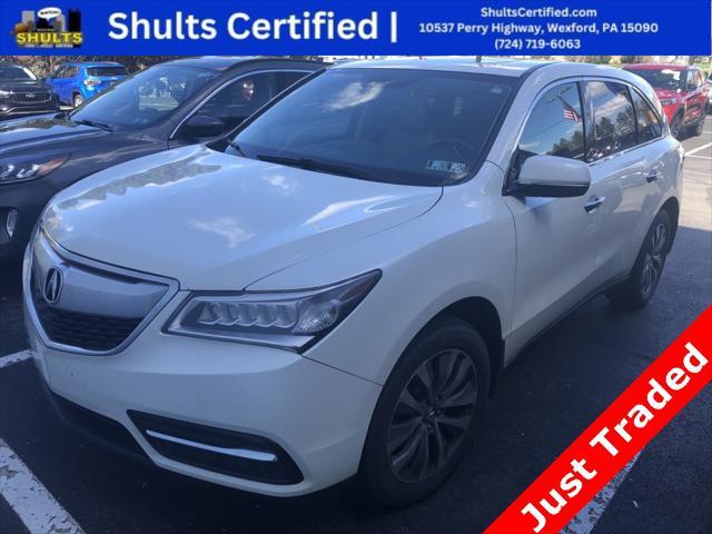 used 2015 Acura MDX car, priced at $15,887