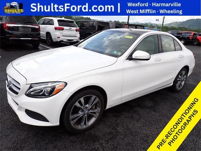 used 2015 Mercedes-Benz C-Class car, priced at $16,287
