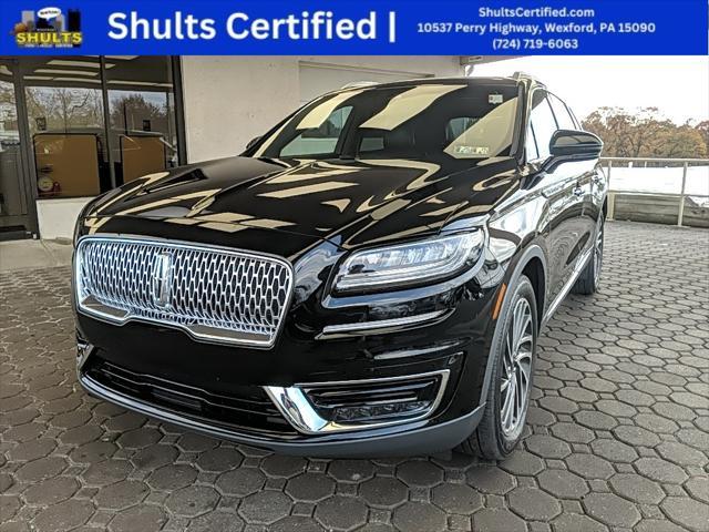 used 2019 Lincoln Nautilus car, priced at $24,893