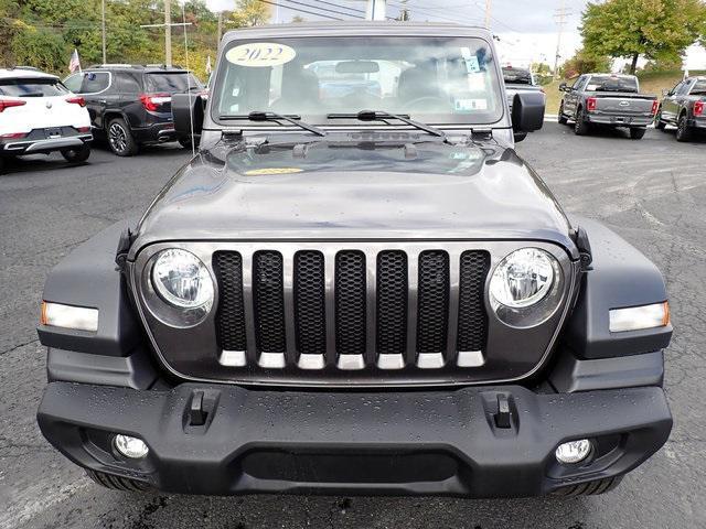 used 2022 Jeep Wrangler Unlimited car, priced at $32,987