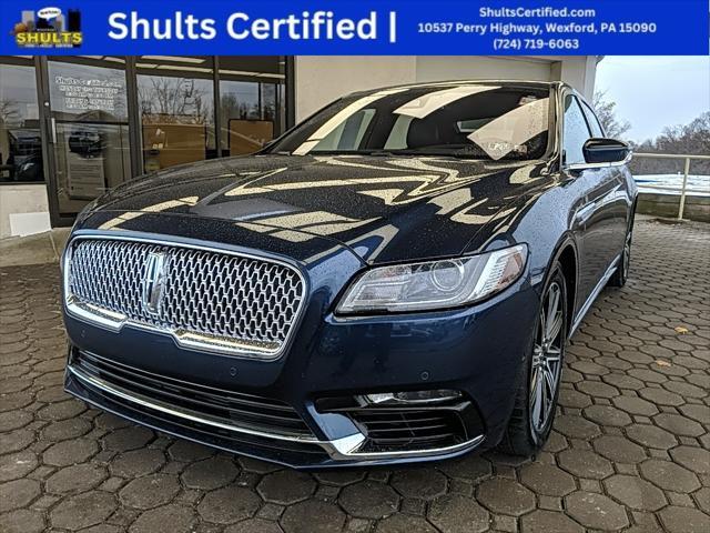 used 2017 Lincoln Continental car, priced at $19,732