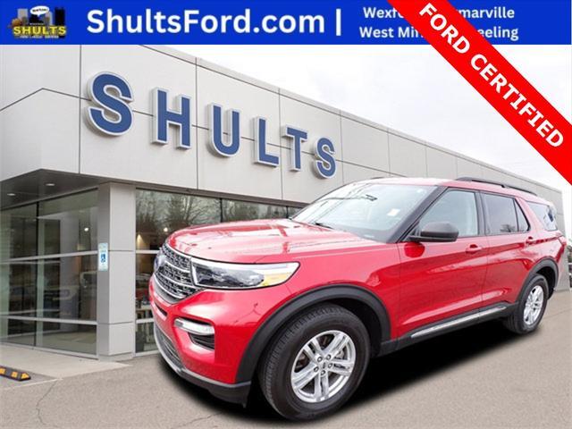 used 2022 Ford Explorer car, priced at $33,858