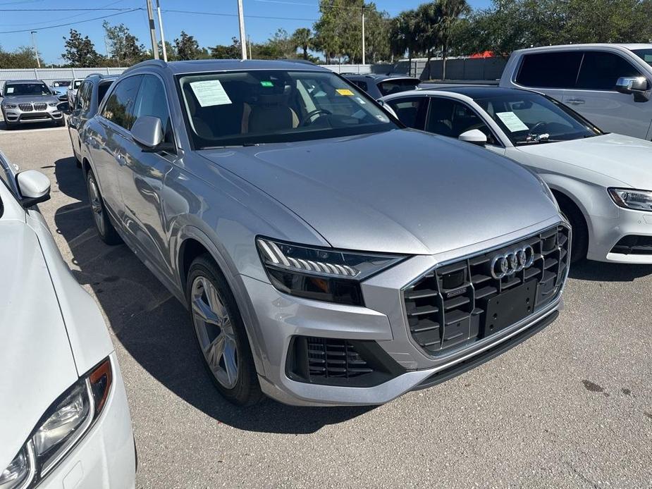 used 2020 Audi Q8 car, priced at $48,970