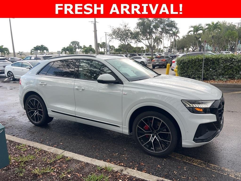 used 2023 Audi Q8 car, priced at $65,480