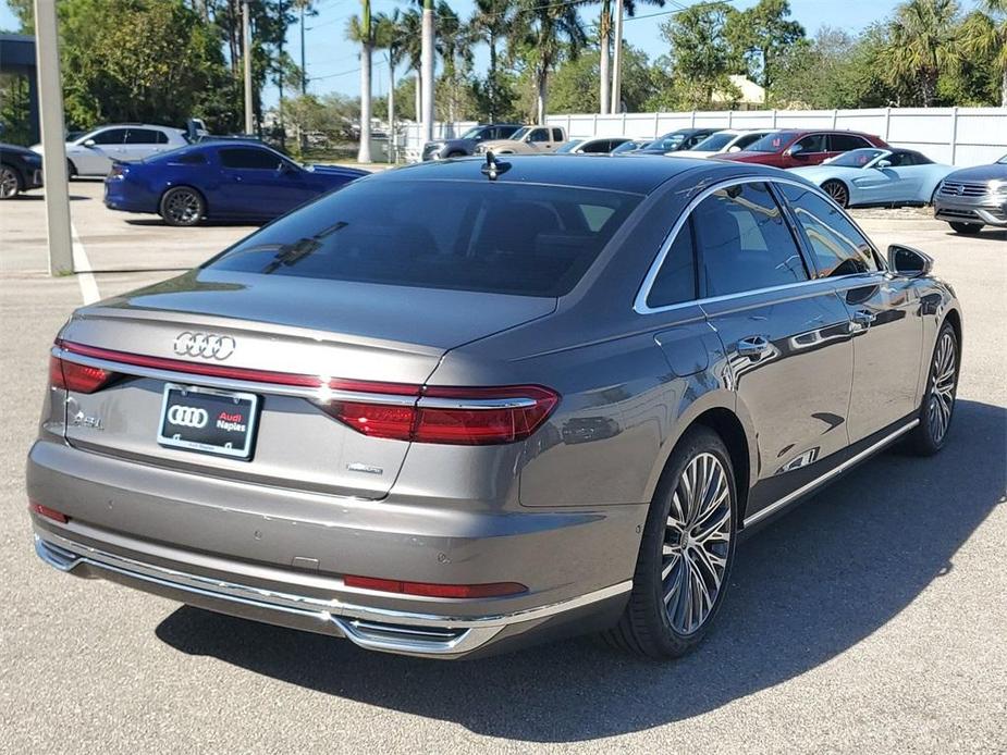 used 2021 Audi A8 car, priced at $55,220