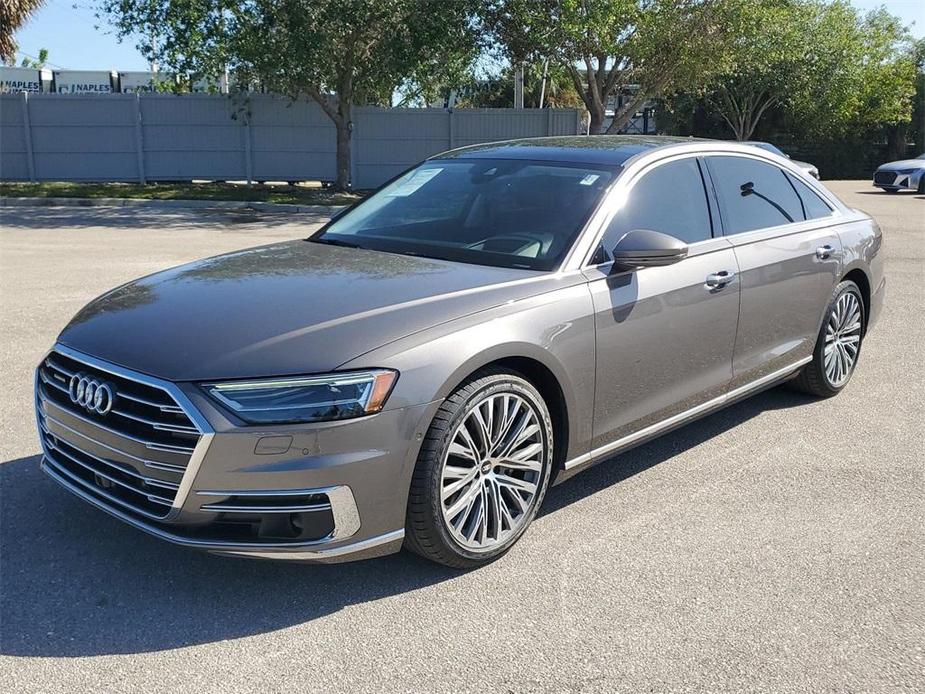 used 2021 Audi A8 car, priced at $55,220