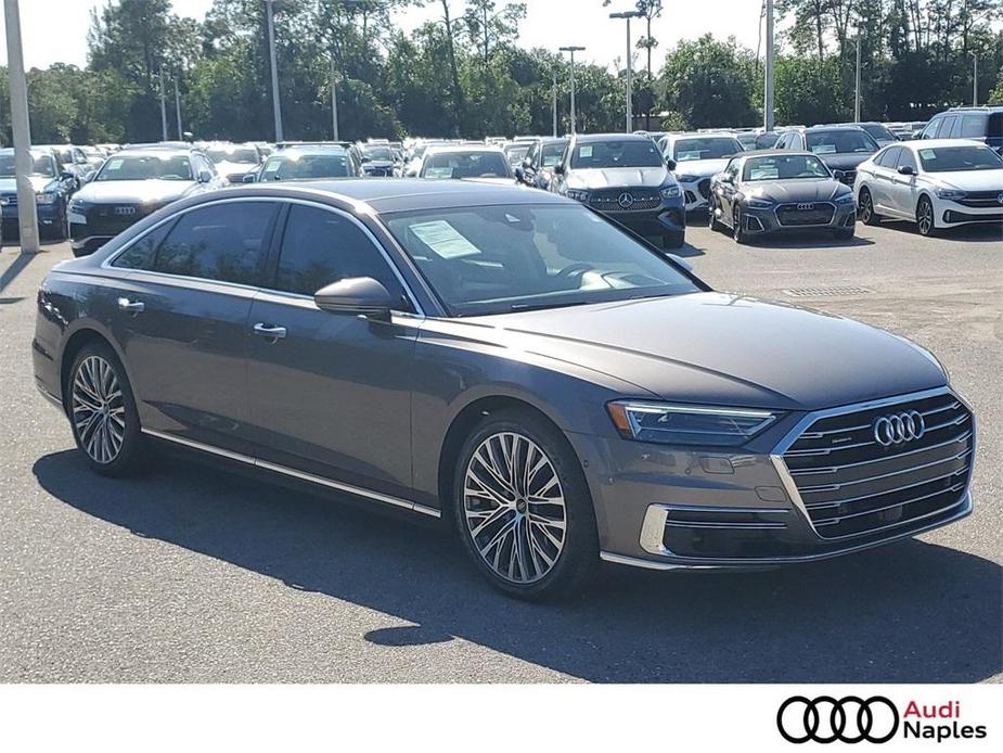 used 2021 Audi A8 car, priced at $55,220