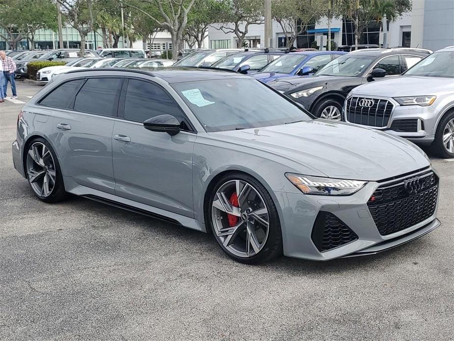 used 2021 Audi RS 6 Avant car, priced at $98,618