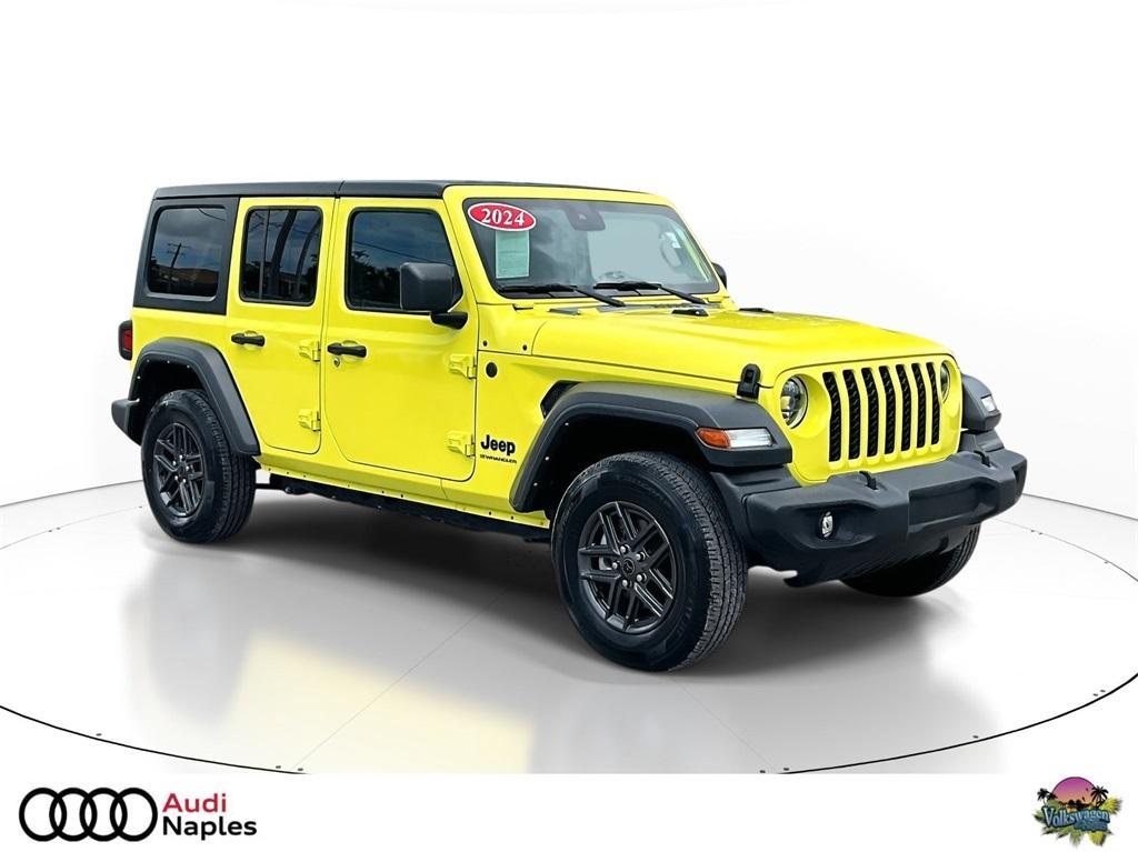 used 2024 Jeep Wrangler car, priced at $33,990