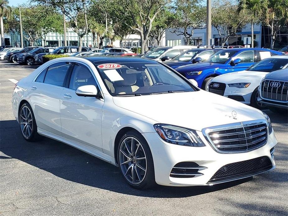 used 2019 Mercedes-Benz S-Class car, priced at $53,995