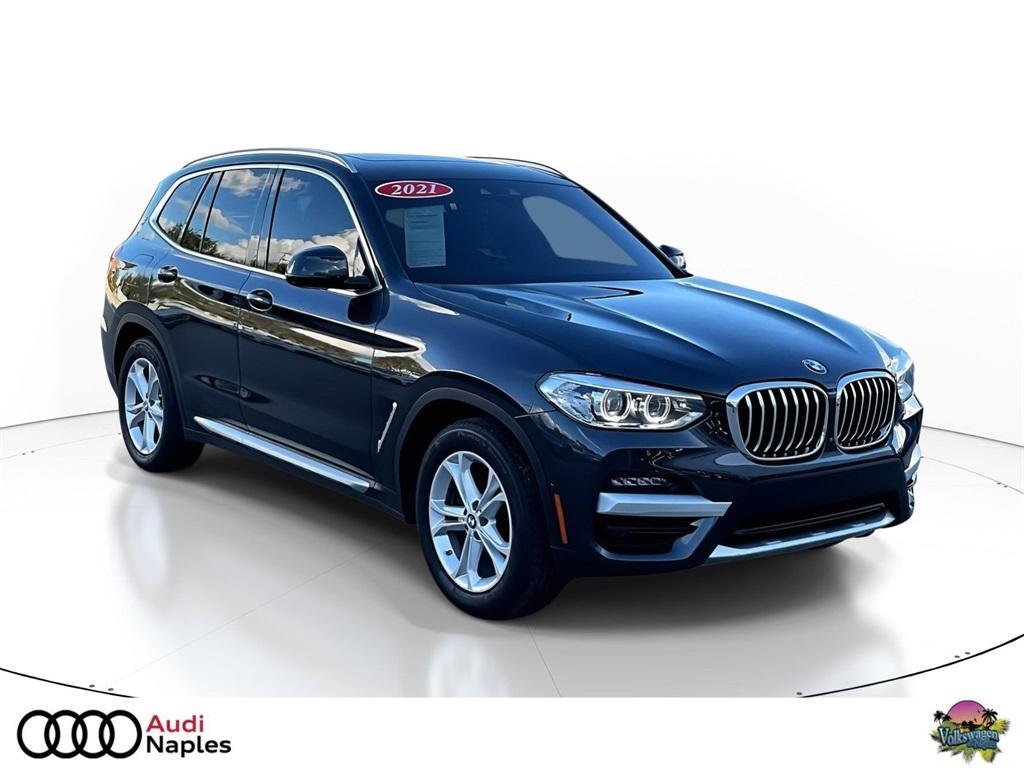 used 2021 BMW X3 car, priced at $25,200