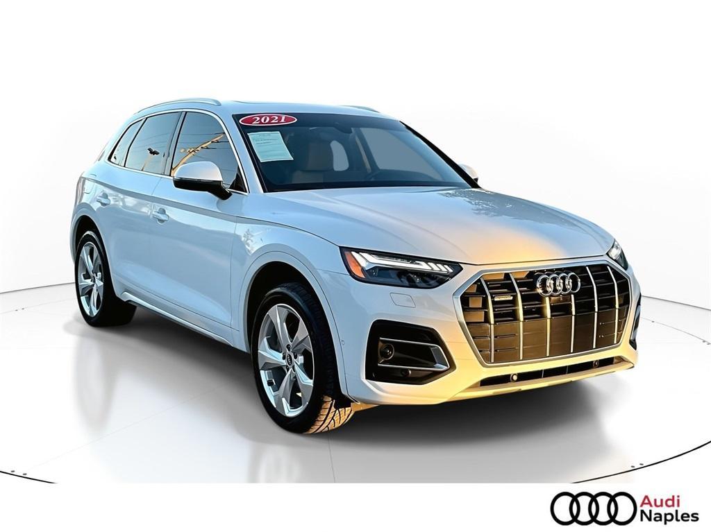 used 2021 Audi Q5 car, priced at $29,793