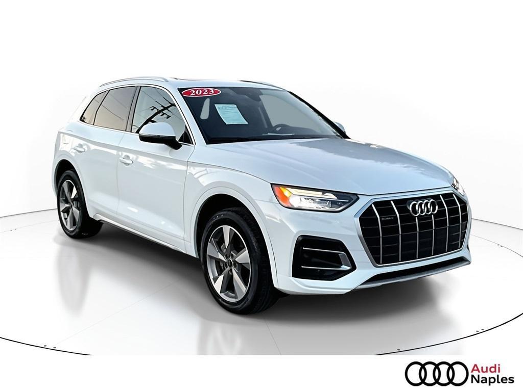 used 2023 Audi Q5 car, priced at $33,490