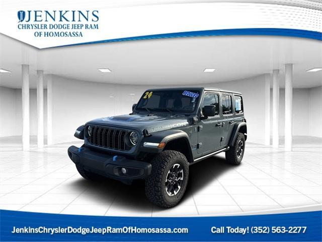 used 2024 Jeep Wrangler 4xe car, priced at $36,260