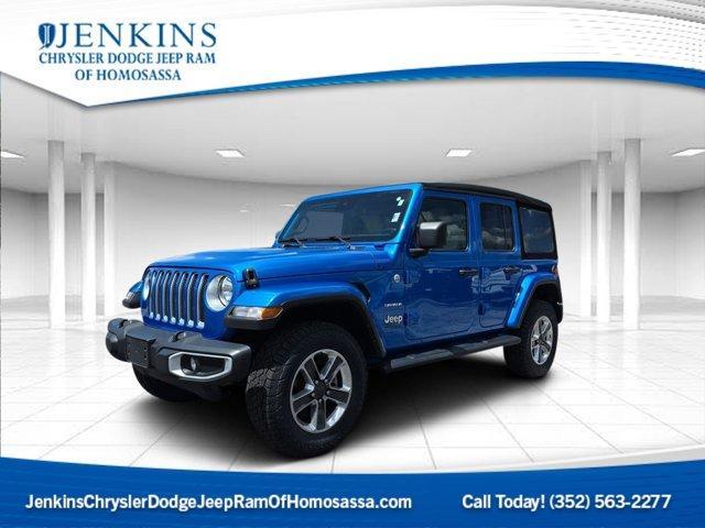 used 2022 Jeep Wrangler Unlimited car, priced at $31,985