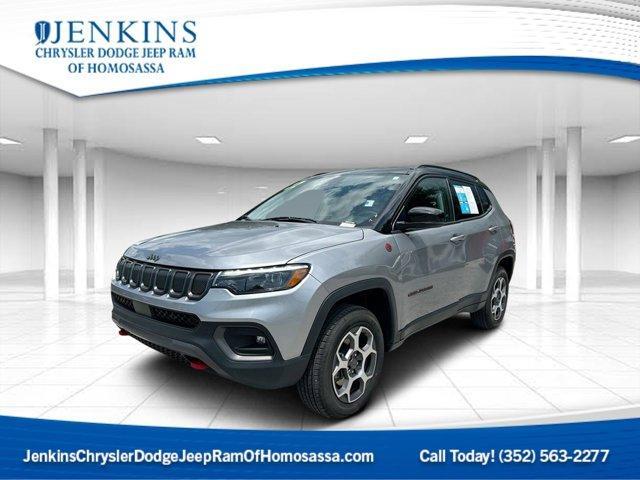 used 2022 Jeep Compass car, priced at $21,834