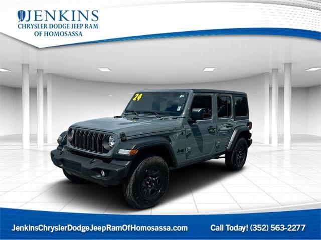 used 2024 Jeep Wrangler car, priced at $36,871