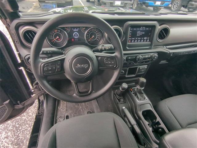 used 2022 Jeep Wrangler car, priced at $28,240