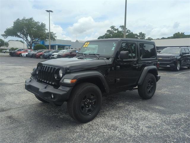 used 2022 Jeep Wrangler car, priced at $28,240