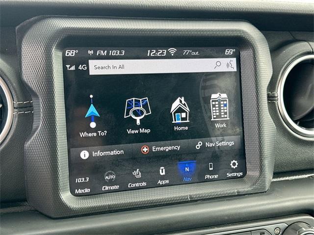 used 2020 Jeep Wrangler Unlimited car, priced at $25,492