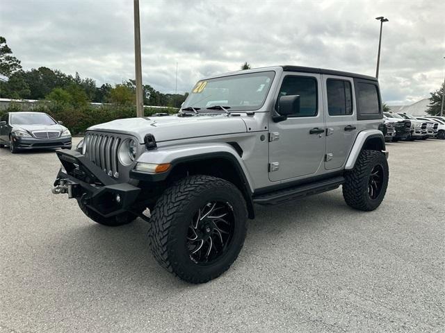 used 2020 Jeep Wrangler Unlimited car, priced at $25,492