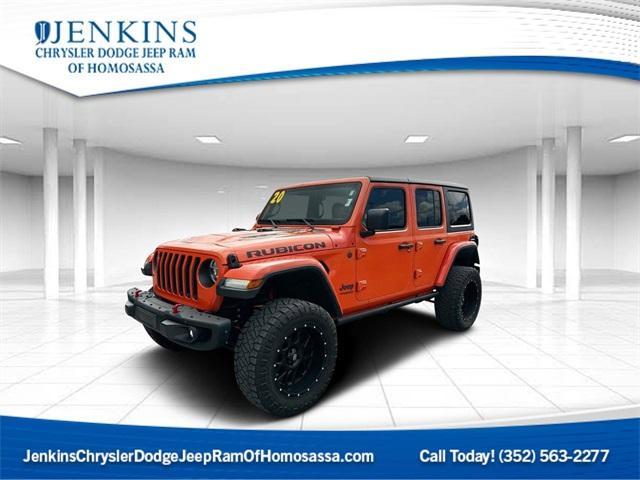 used 2020 Jeep Wrangler Unlimited car, priced at $31,986