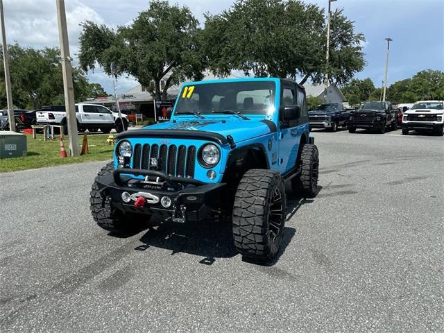 used 2017 Jeep Wrangler car, priced at $20,998