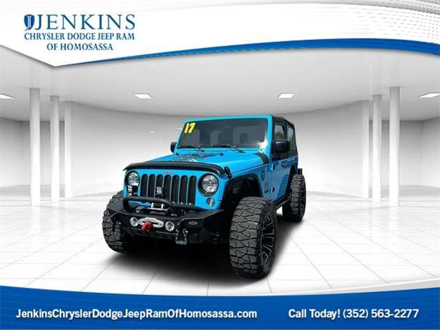 used 2017 Jeep Wrangler car, priced at $20,998