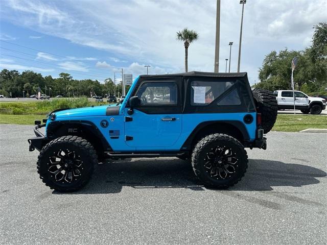 used 2017 Jeep Wrangler car, priced at $20,998