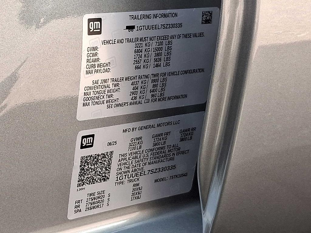 new 2025 GMC Sierra 1500 car