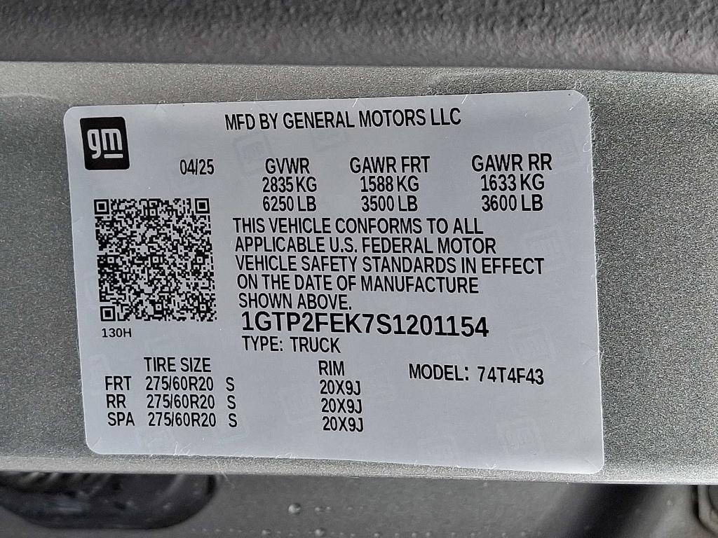 new 2025 GMC Canyon car, priced at $55,440