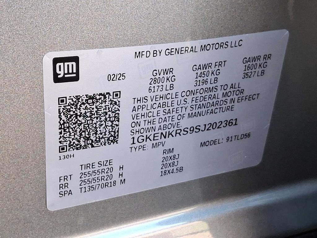 new 2025 GMC Acadia car, priced at $48,325