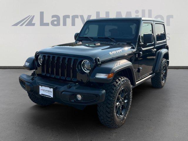used 2023 Jeep Wrangler car, priced at $34,352