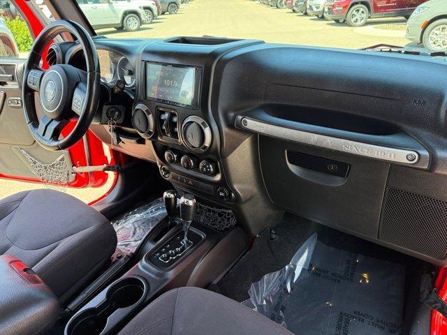 used 2015 Jeep Wrangler Unlimited car, priced at $16,922