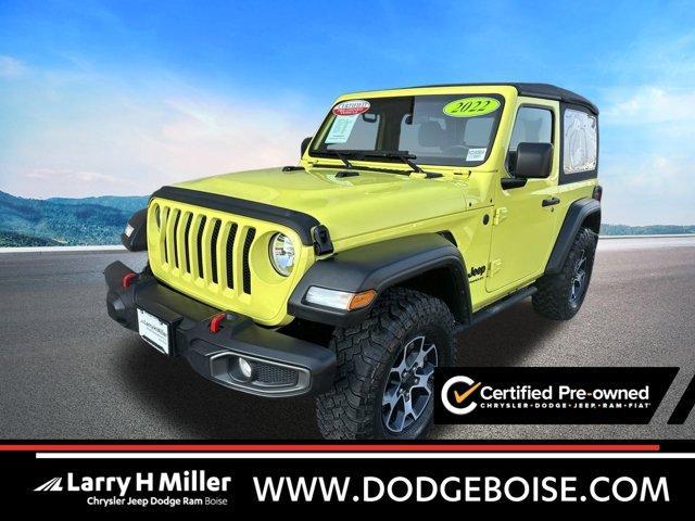 used 2022 Jeep Wrangler car, priced at $28,953