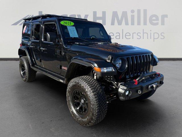 used 2021 Jeep Wrangler Unlimited car, priced at $37,505
