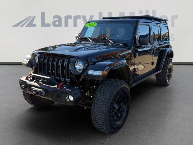 used 2021 Jeep Wrangler Unlimited car, priced at $37,505