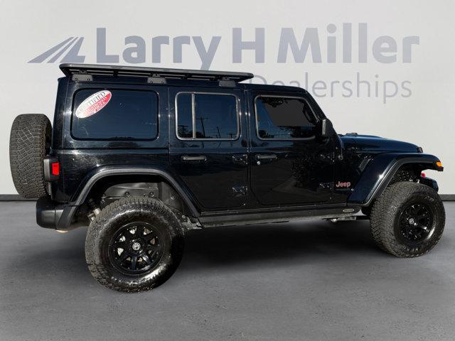 used 2021 Jeep Wrangler Unlimited car, priced at $37,505