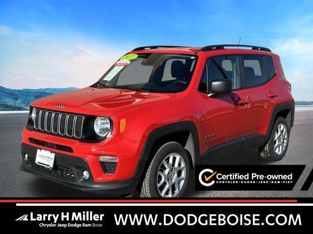 used 2022 Jeep Renegade car, priced at $19,329