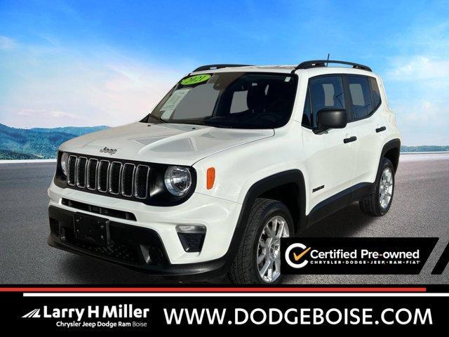 used 2021 Jeep Renegade car, priced at $18,408