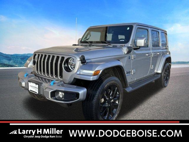 used 2021 Jeep Wrangler Unlimited 4xe car, priced at $37,274