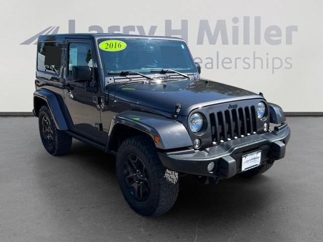 used 2016 Jeep Wrangler car, priced at $24,436