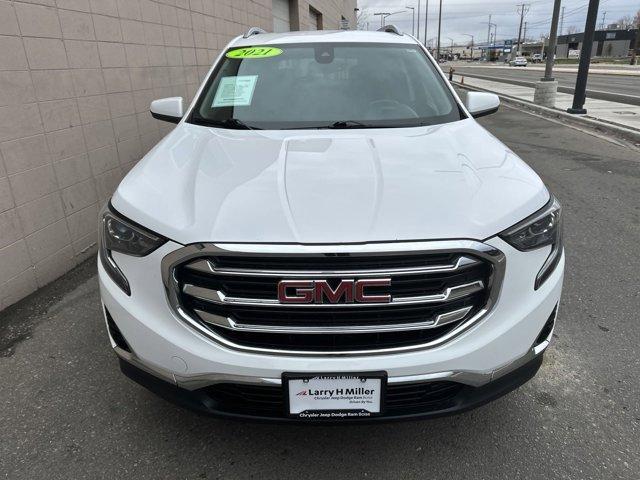 used 2021 GMC Terrain car, priced at $22,033