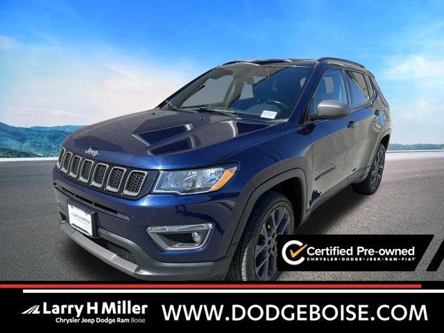 used 2021 Jeep Compass car, priced at $21,863