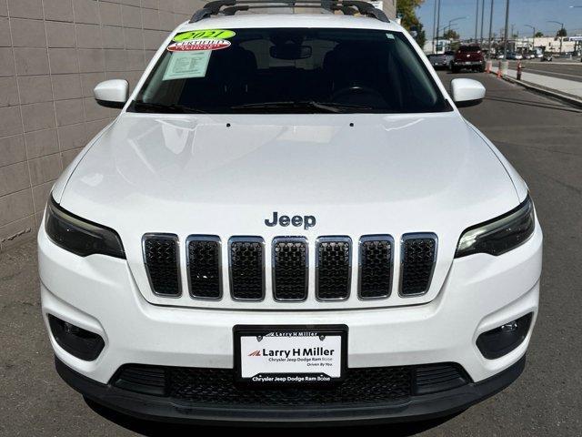 used 2021 Jeep Cherokee car, priced at $18,995