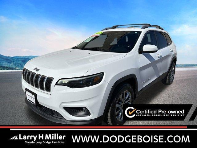 used 2021 Jeep Cherokee car, priced at $18,995