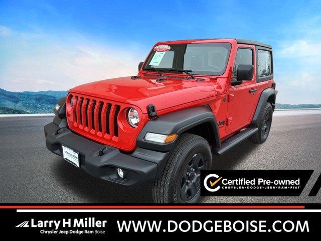 used 2022 Jeep Wrangler car, priced at $32,723