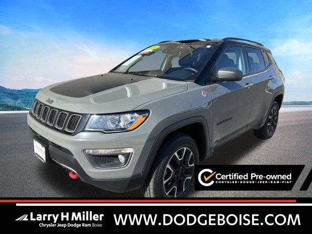 used 2021 Jeep Compass car, priced at $19,877