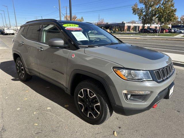 used 2021 Jeep Compass car, priced at $19,542